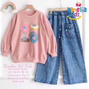 Baju Anak DUNKIN SET KIDS