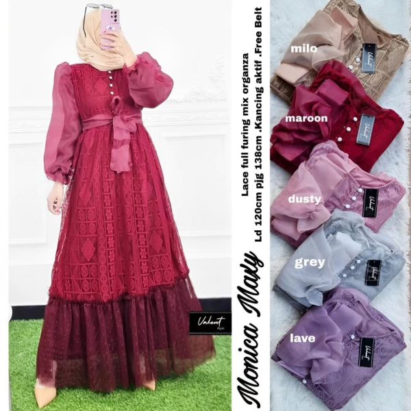 Baju Muslim MONICA MAXI - Gambar 5
