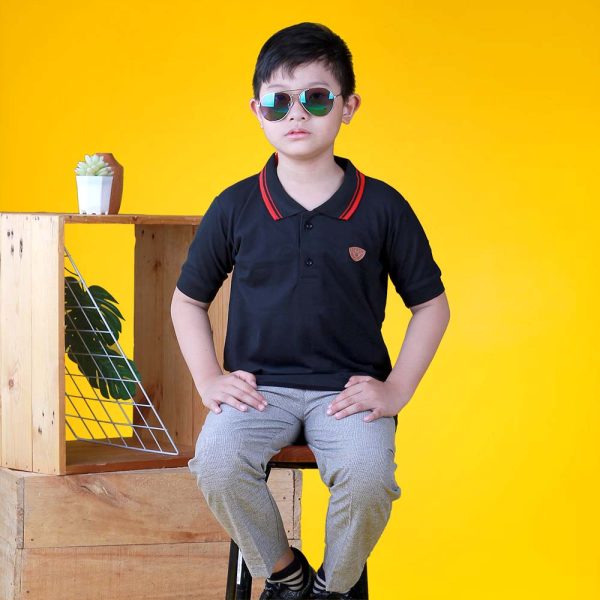 Baju Anak Laki-Laki Casual Polo IWR KID 919 - Gambar 2